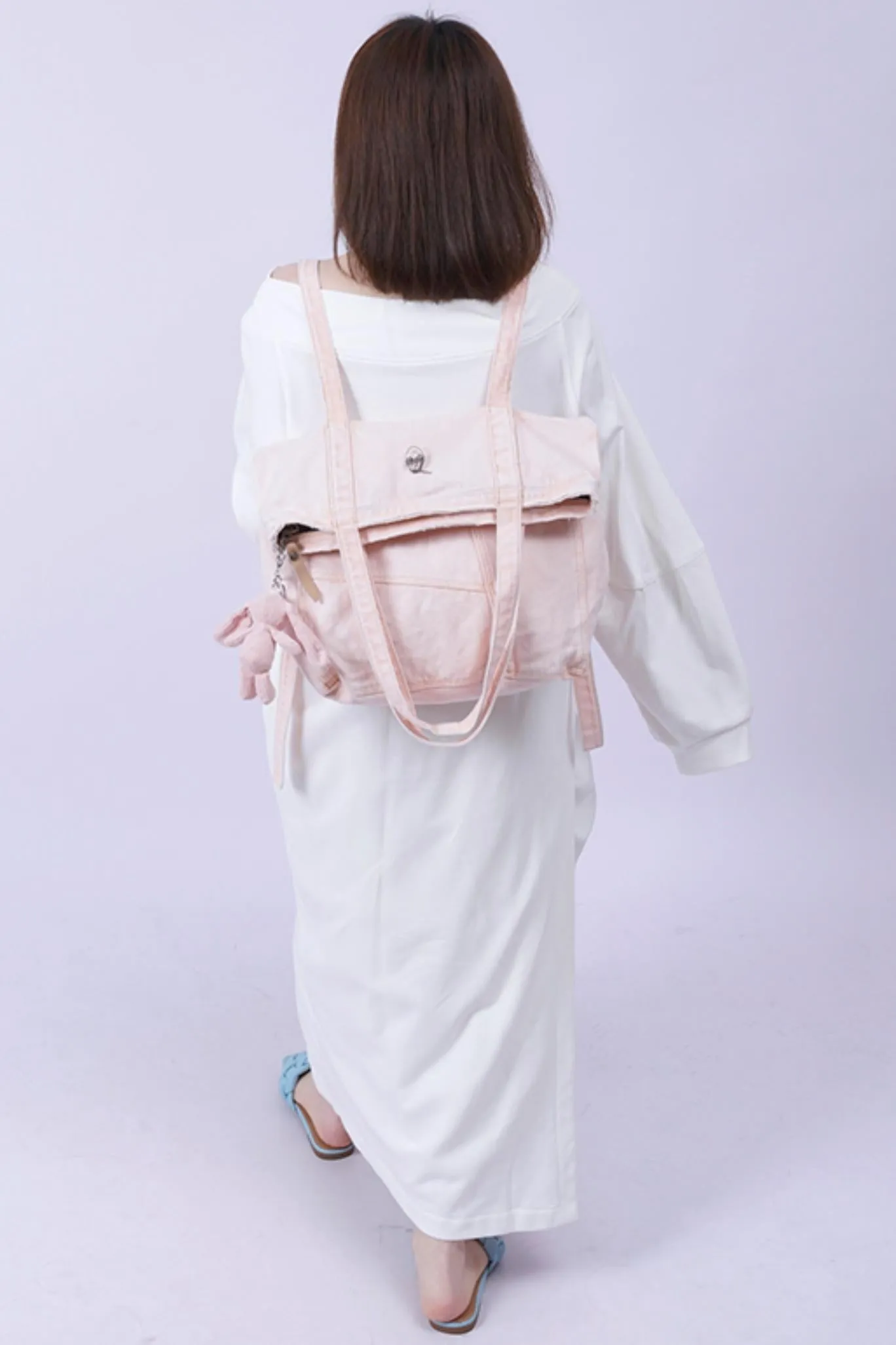 Original Pink Denim Bag