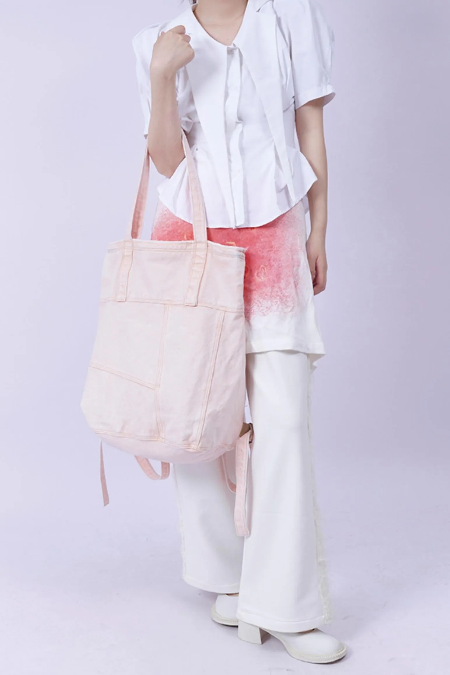Original Pink Denim Bag