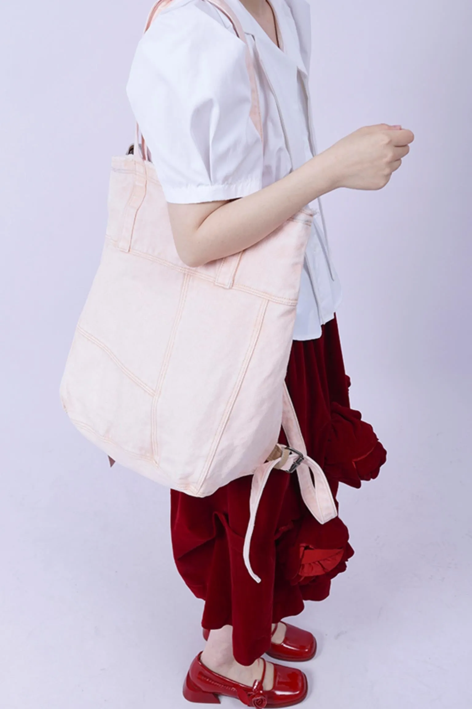 Original Pink Denim Bag