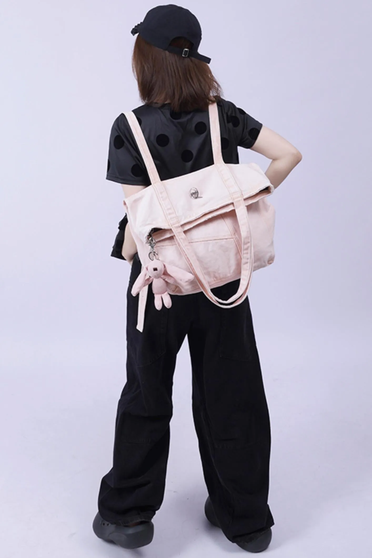 Original Pink Denim Bag