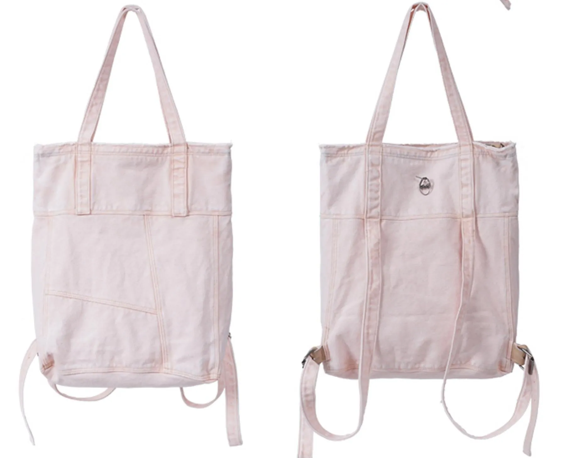 Original Pink Denim Bag