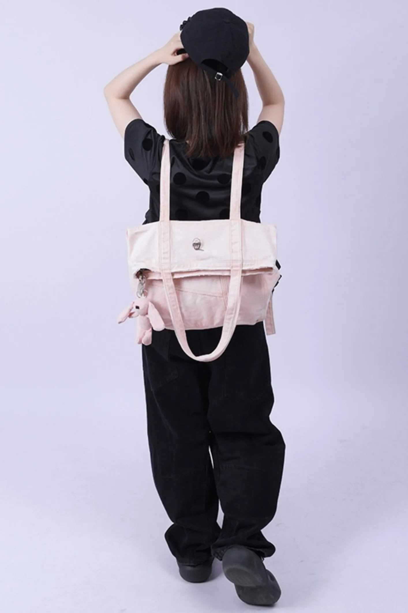 Original Pink Denim Bag