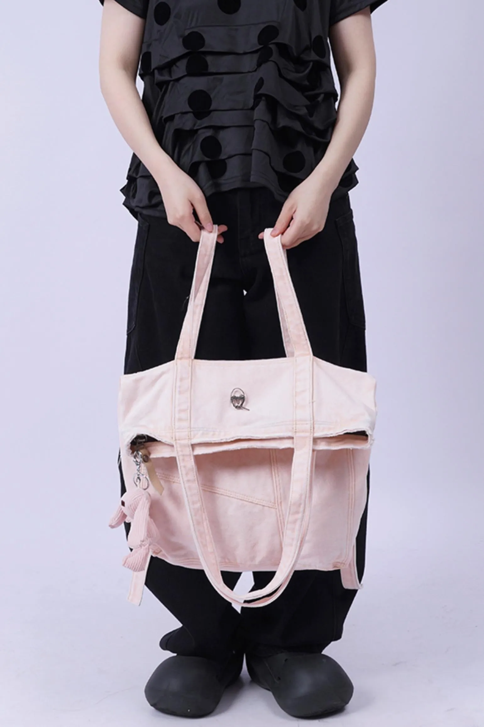 Original Pink Denim Bag