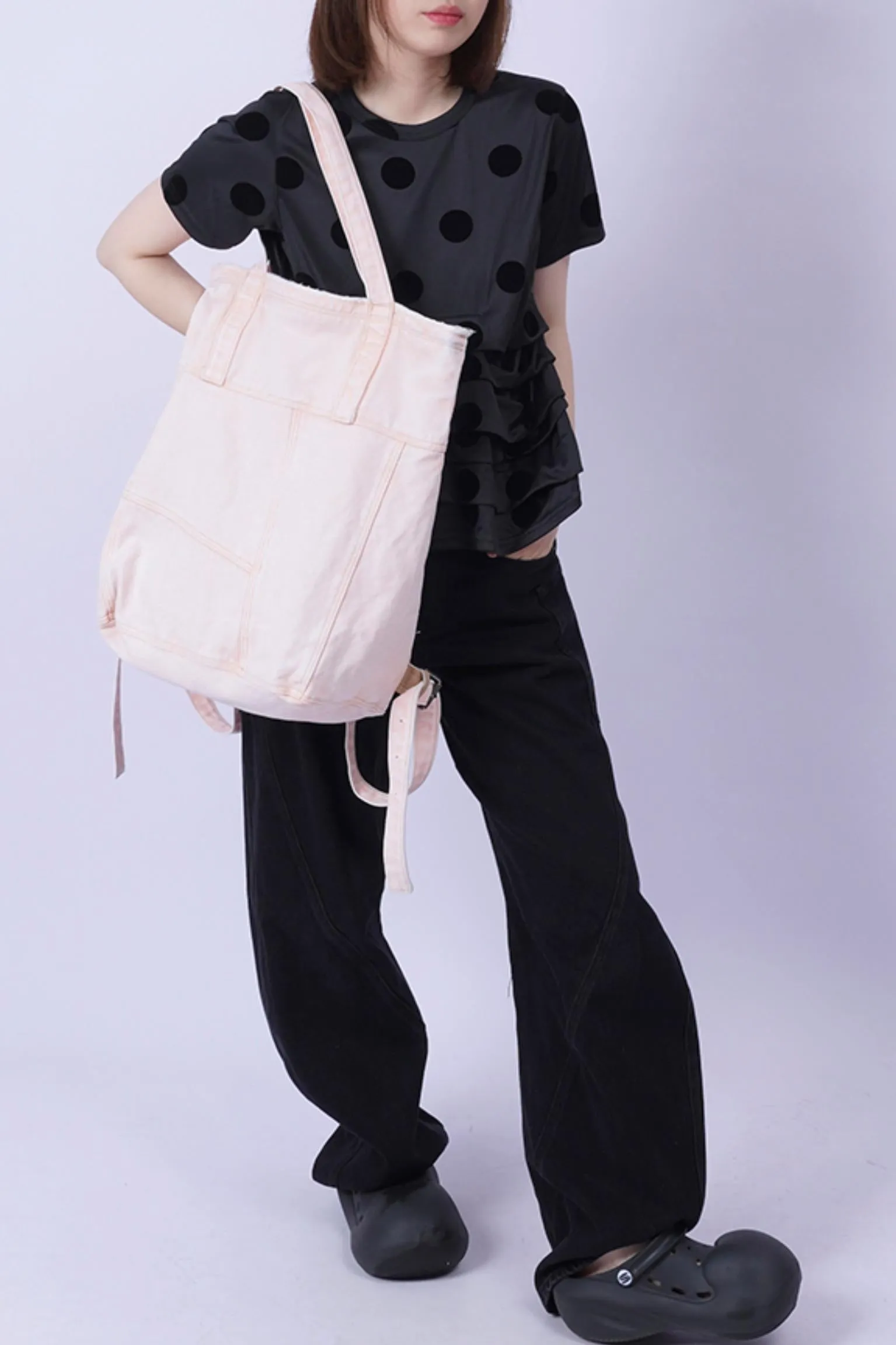 Original Pink Denim Bag