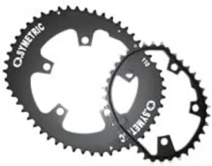 Osymetric Dura Ace Chainring, Black, 110 mm