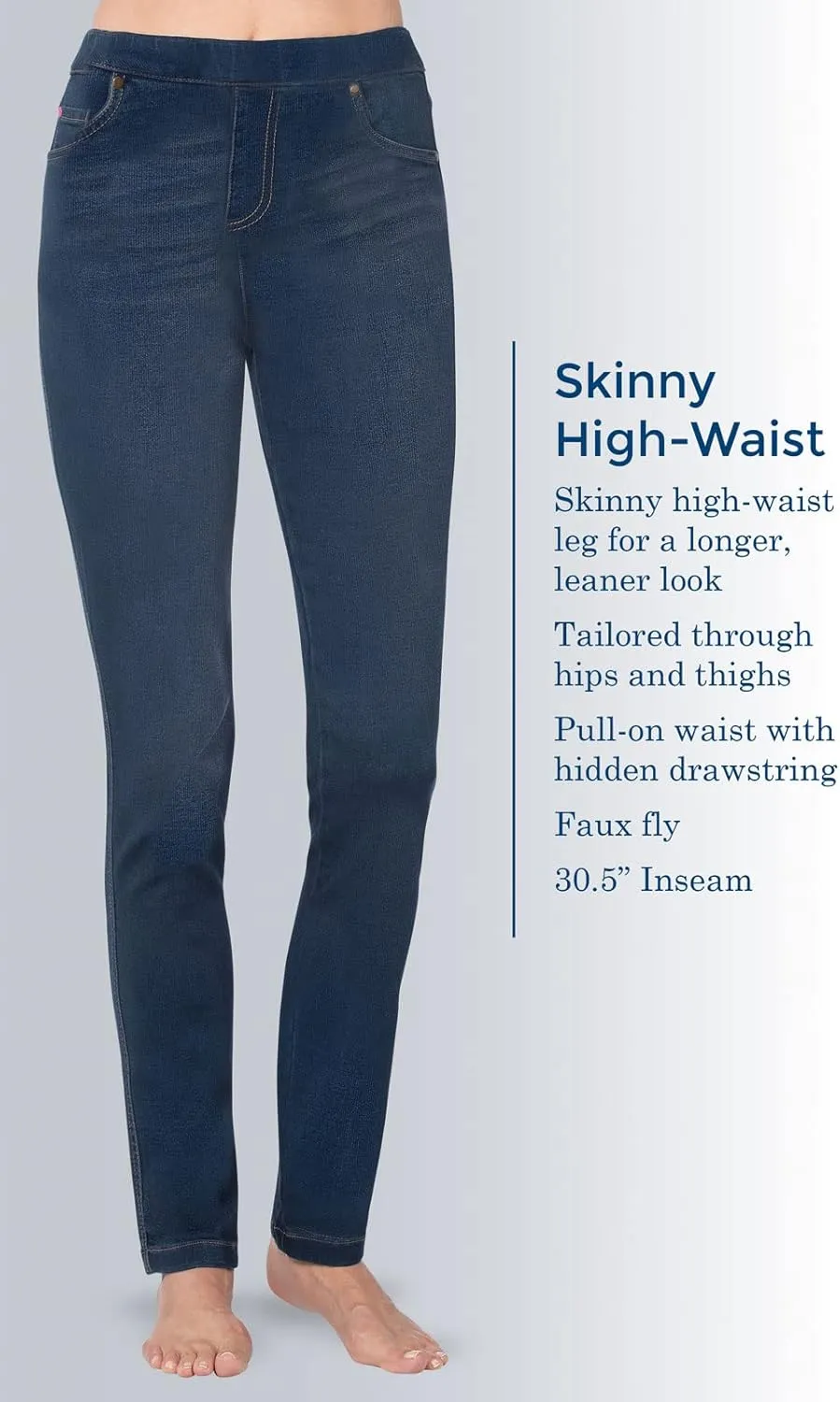 PajamaJeans High Waist Jeans - Curvy Jeans for Women