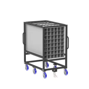 Parts Cart | 54″ | 5×5″ | Pockets | Valley Craft
