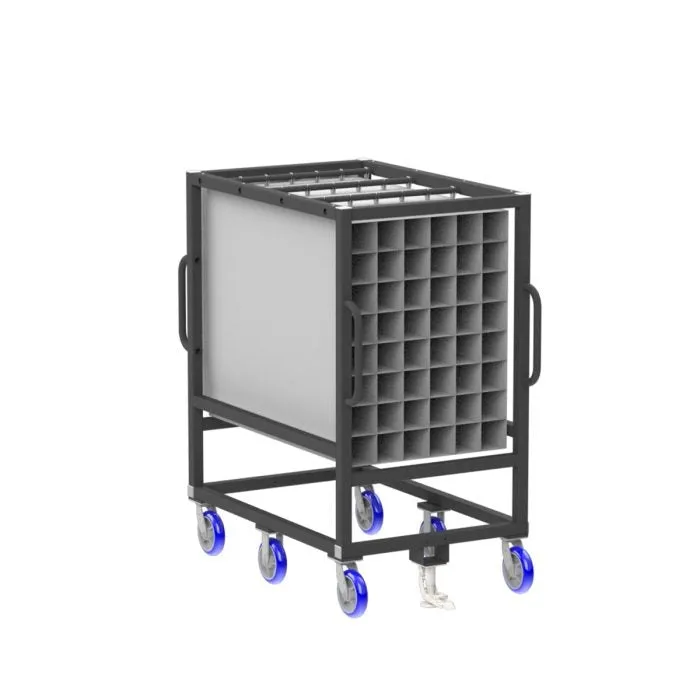 Parts Cart | 54″ | 5×5″ | Pockets | Valley Craft