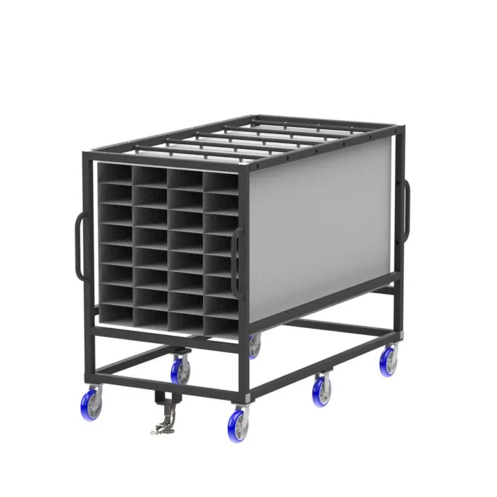 Parts Cart | 84'' | 5×10'' | Pockets | Valley Craft EP3531-300