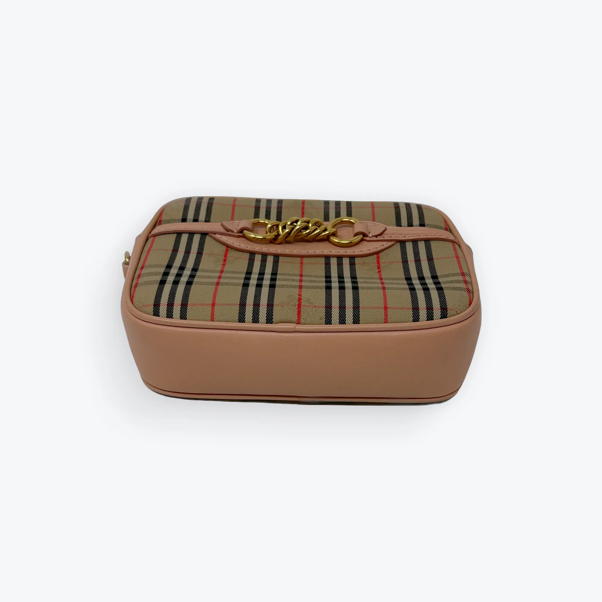 Peach Link Belt Bag