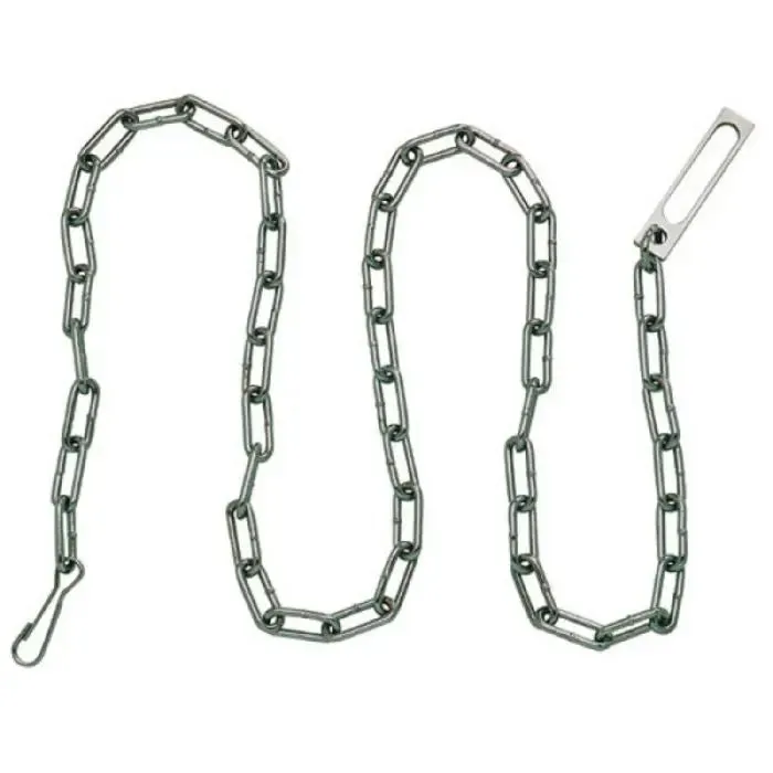 Peerless PSC78 Security Transport Chain, Nickle, 78 Inch, 1 Each
