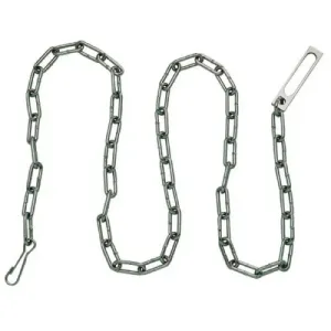 Peerless PSC78 Security Transport Chain, Nickle, 78 Inch, 1 Each