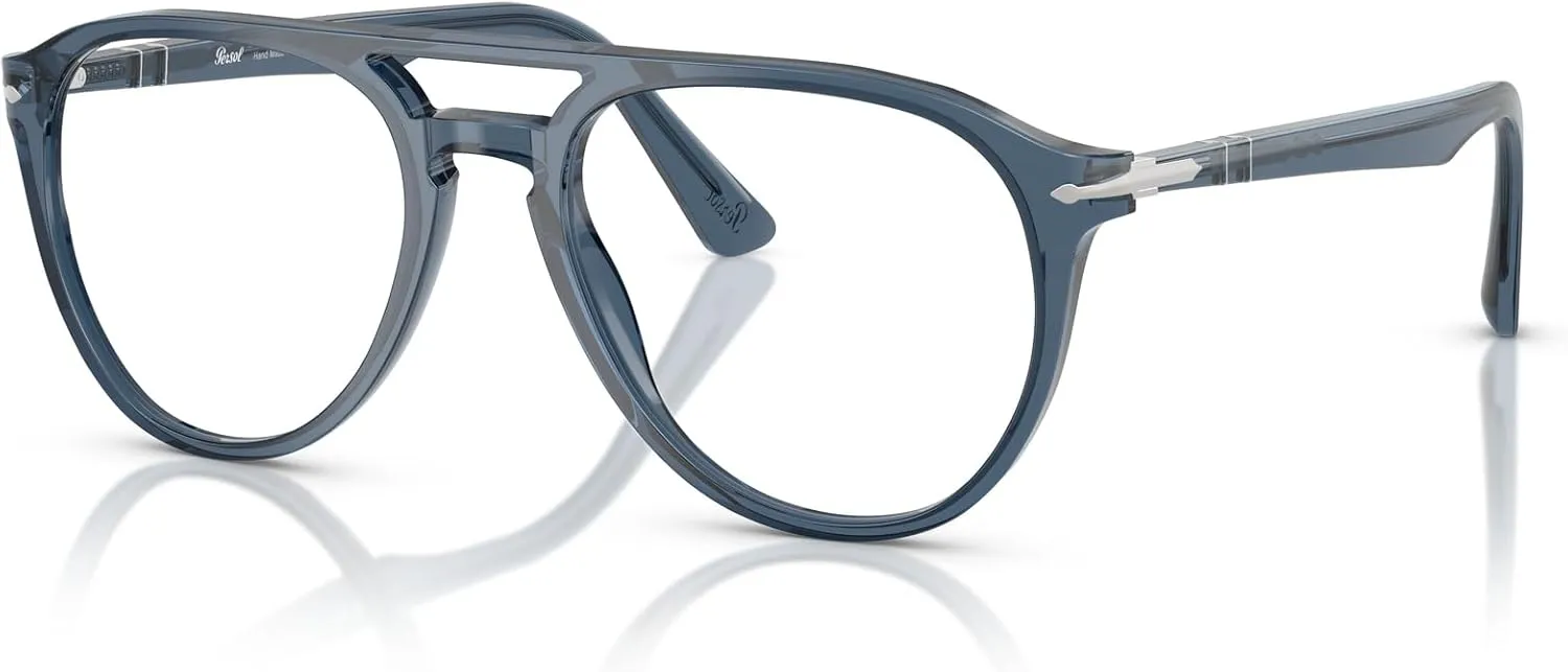 Persol Men's Po3160v Aviator Prescription Eyewear Frames