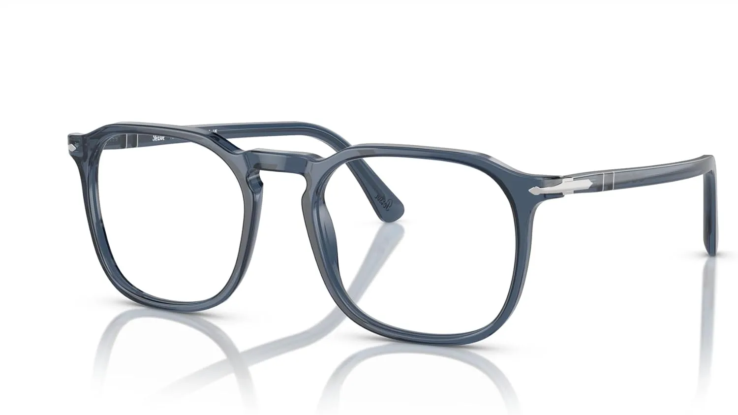Persol Men's Po3337v Round Prescription Eyewear Frames