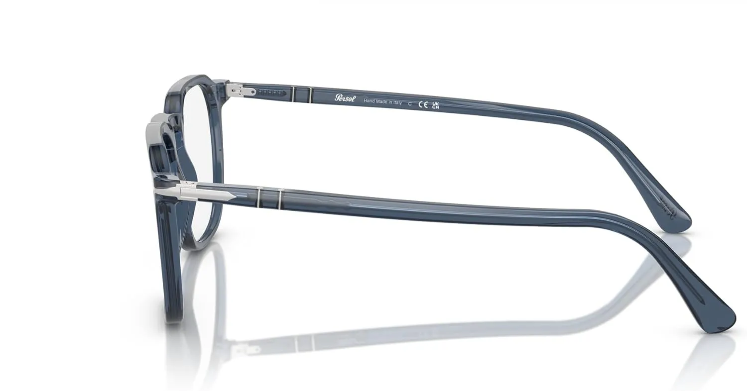Persol Men's Po3337v Round Prescription Eyewear Frames