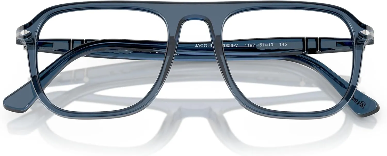 Persol Po3359v Jacques Square Prescription Eyewear Frames