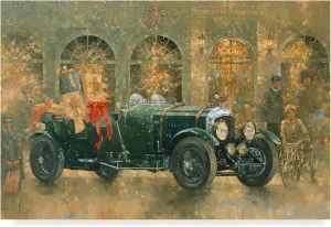 Peter Miller 'Christmas at Fortnum and Masons' Canvas Art