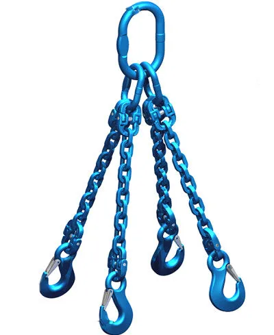Pewag Grade 12 13mm Chain Sling 17.00 Tonne 4 Leg