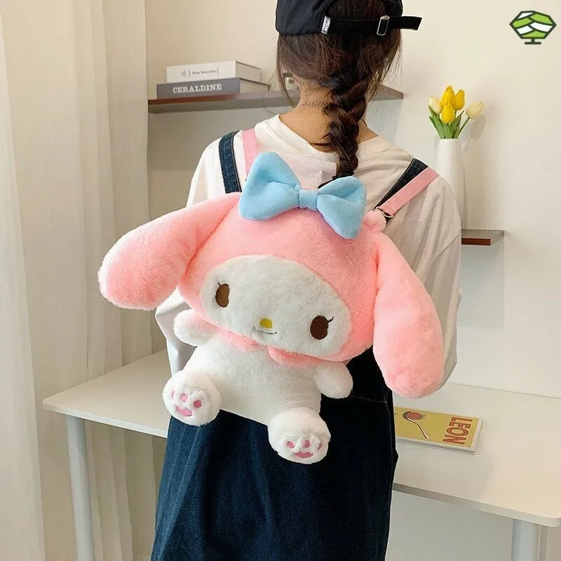 Plush cartoon backpack   HA1494