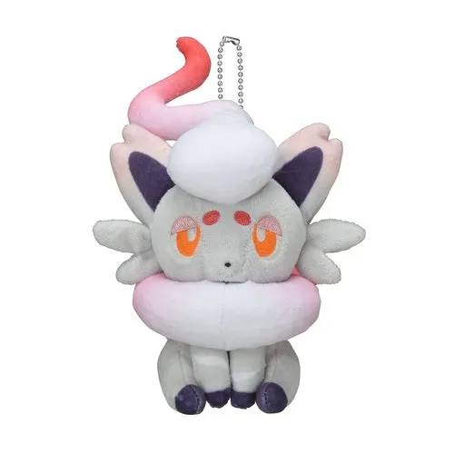 Pokemon Plush Keychain Hisuian Zorua Yona Yona Ghost GITD Pokemon Center