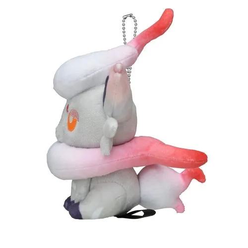 Pokemon Plush Keychain Hisuian Zorua Yona Yona Ghost GITD Pokemon Center