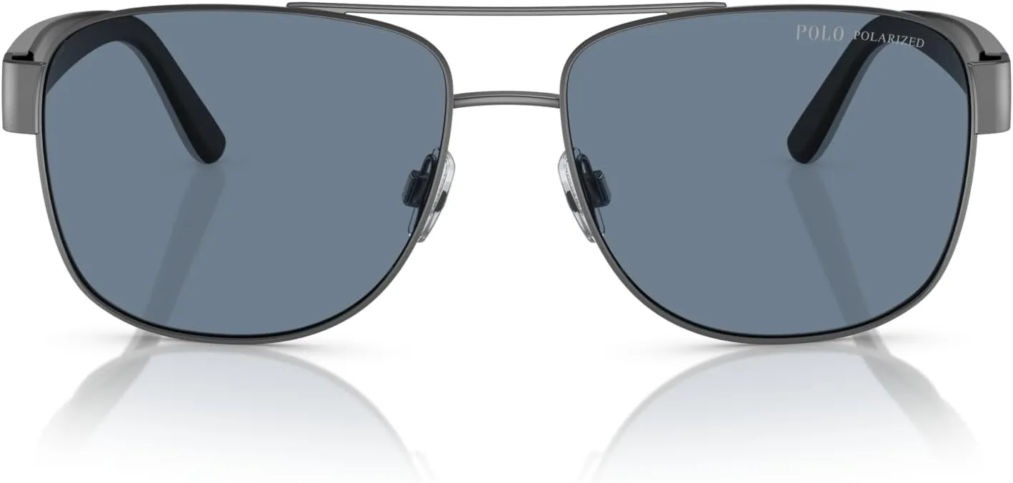 Polo Ralph Lauren Men's Ph3122 Aviator Sunglasses