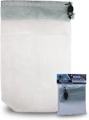Pool Debris Leaf Cleaning Vacuum Replacement 4 Mesh Nylon Bags 15" X 24.5" 100 Micron