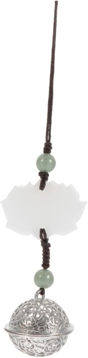 POPETPOP Vintage Style Bell Mobile Phone Pendant with Decorative Chain Unique Hanging Ornament for Bags and