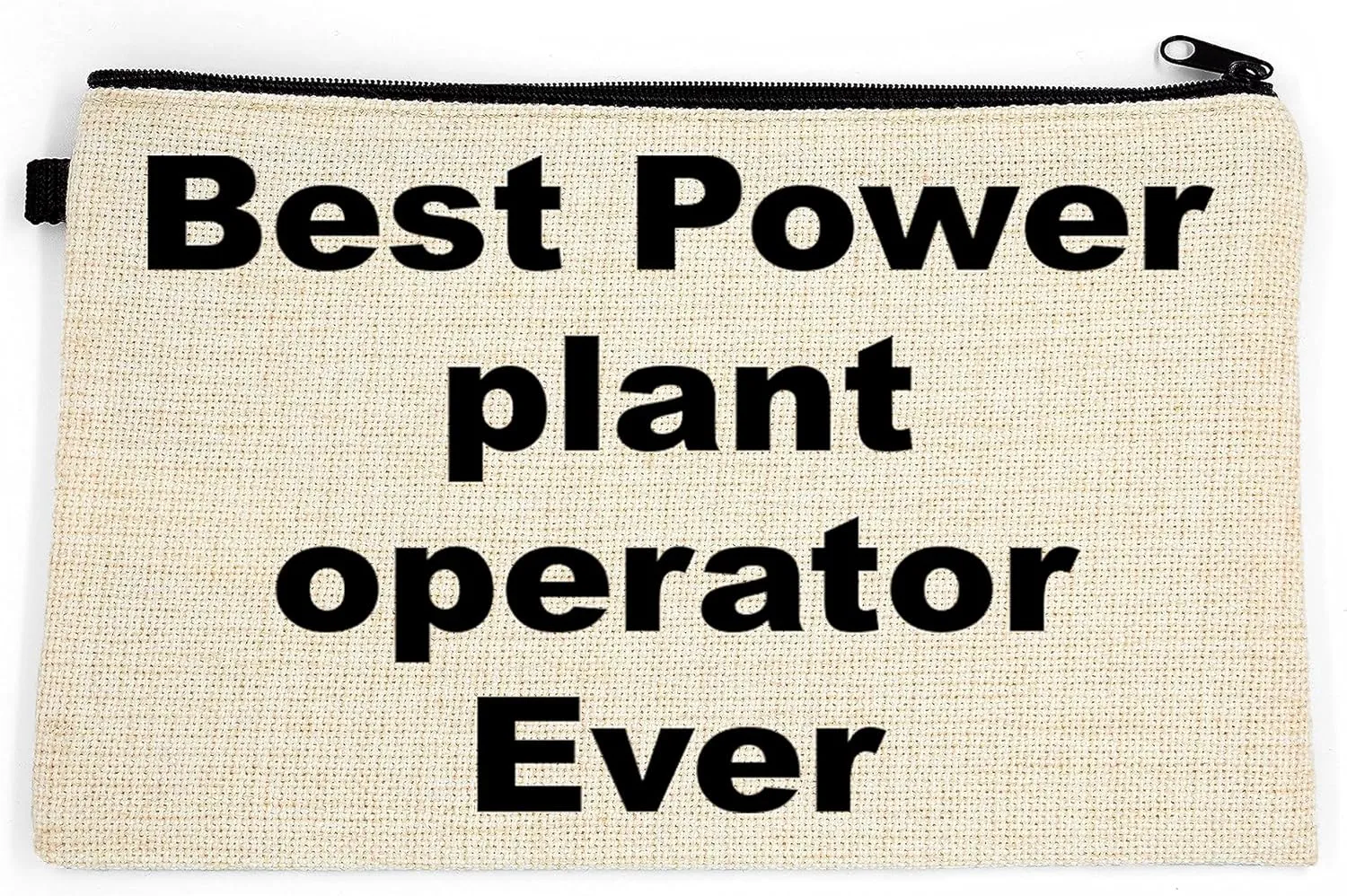 Power Plant Operator Makeup Bag, Gift For Power Plant Operator, Best Power Plant Operator Ever, Toiletry Bag, Birthday Gift For Her, Makeup Bag For Women, Christmas Gift Bag