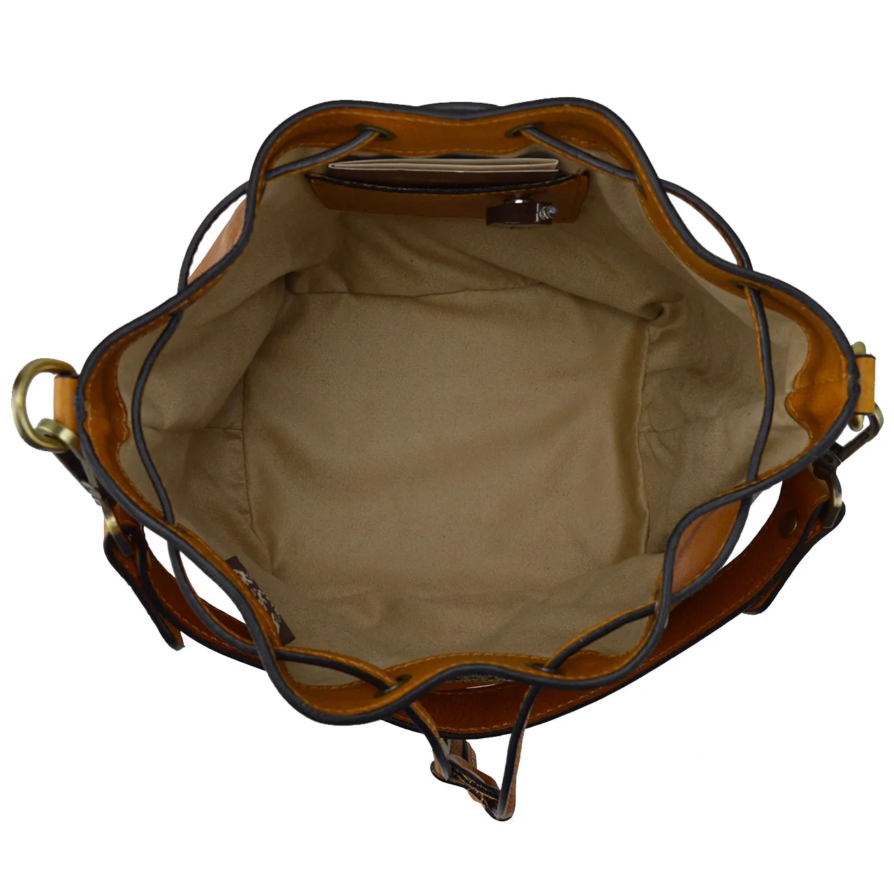 Pratesi Sorano B501/20 Woman Bag in genuine leather - Cherry - SZN