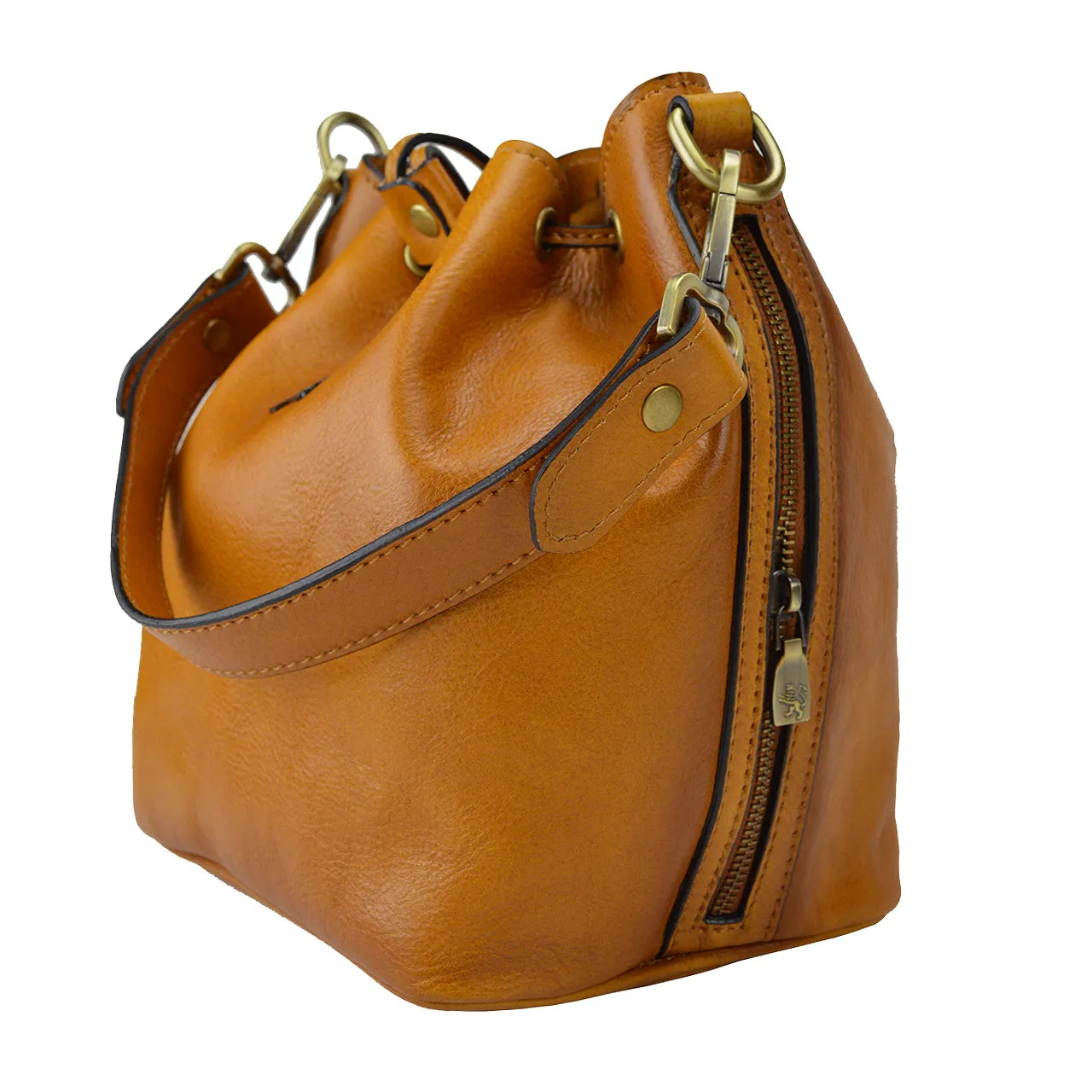 Pratesi Sorano B501/20 Woman Bag in genuine leather - Cherry - SZN