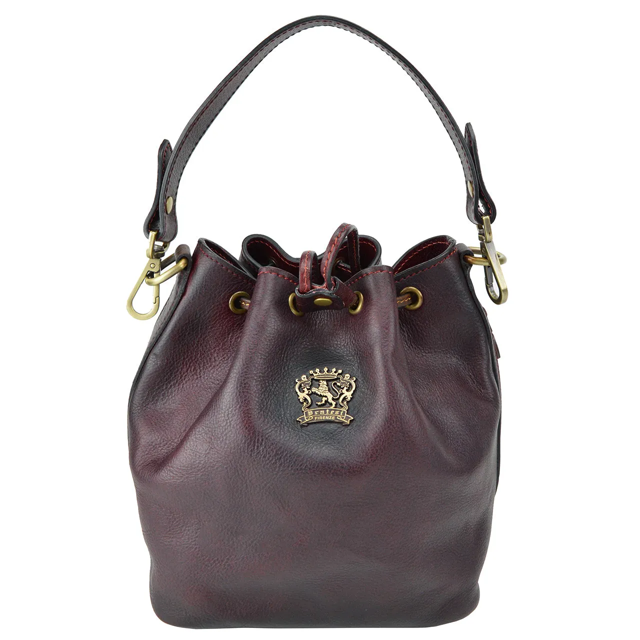 Pratesi Sorano B501/20 Woman Bag in genuine leather - Chianti - SZN