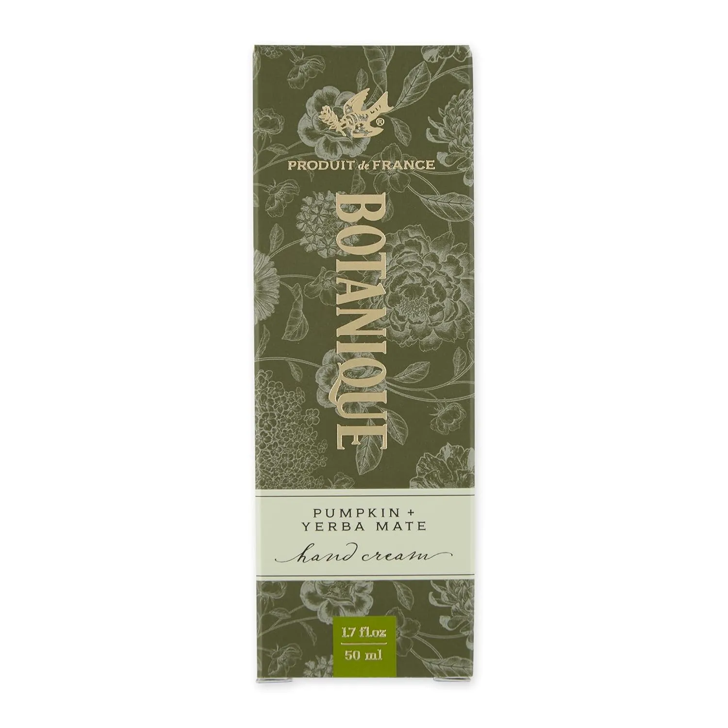 Pre de Provence Boutanique Small Batch Hand Cream Enriched with Shea Butter, Sweet Almond Oil, Minerals & Antioxidants, 50 Gram, Pumpkin & Yerba Mate