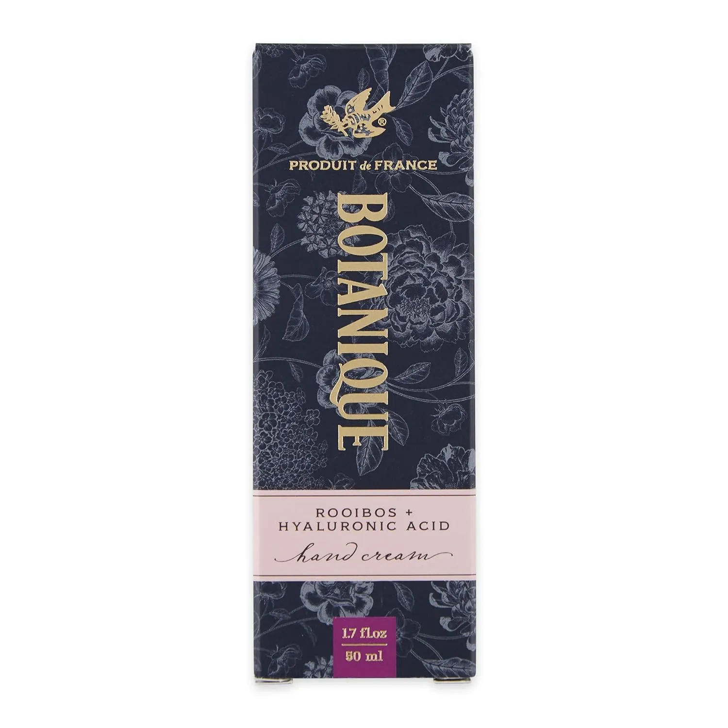 Pre de Provence Boutanique Small Batch Hand Cream Enriched with Shea Butter, Sweet Almond Oil, Minerals & Antioxidants, 50 Gram, Rooibos & Hyaluronic Acid
