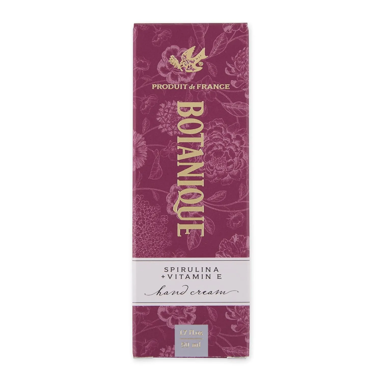 Pre de Provence Boutanique Small Batch Hand Cream Enriched with Shea Butter, Sweet Almond Oil, Minerals & Antioxidants, 50 Gram, Spirulina & Vitamin E