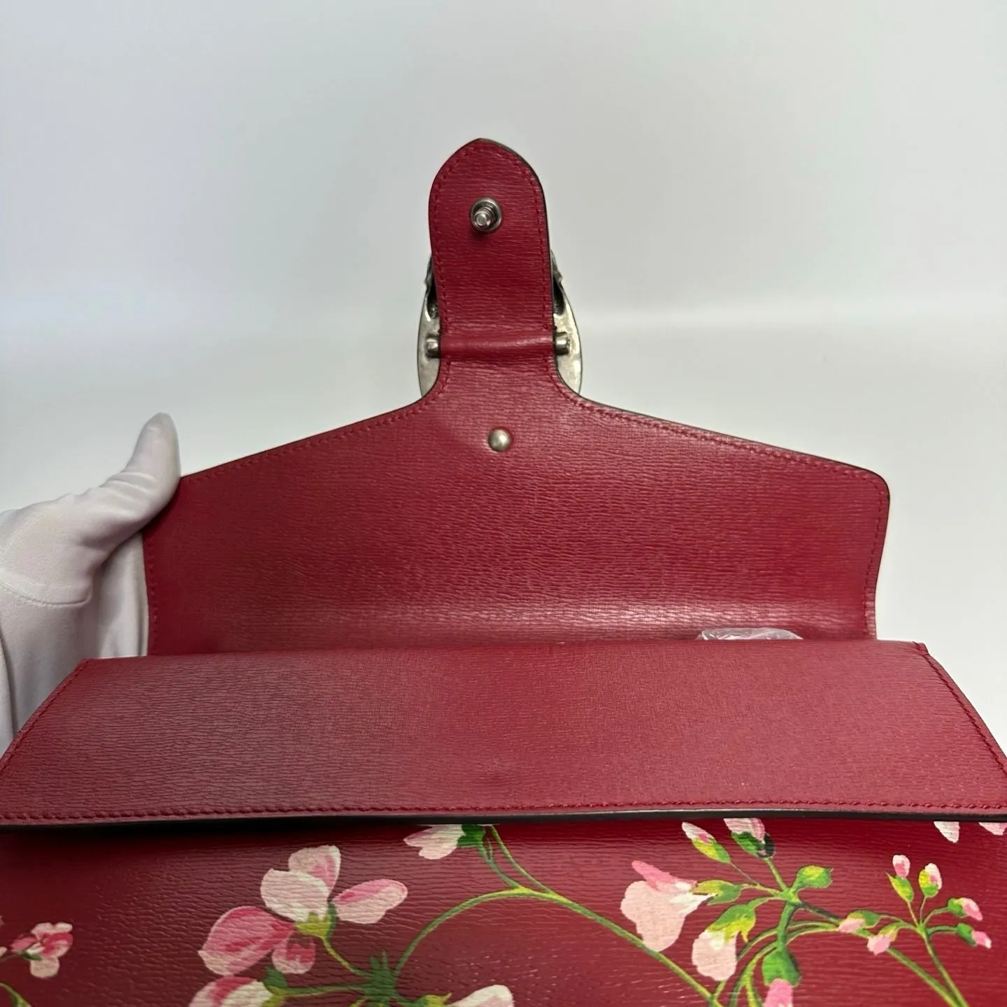 Preloved GUCCI Calfskin Blooms Print Dionysus Shoulder Bag - NG102611