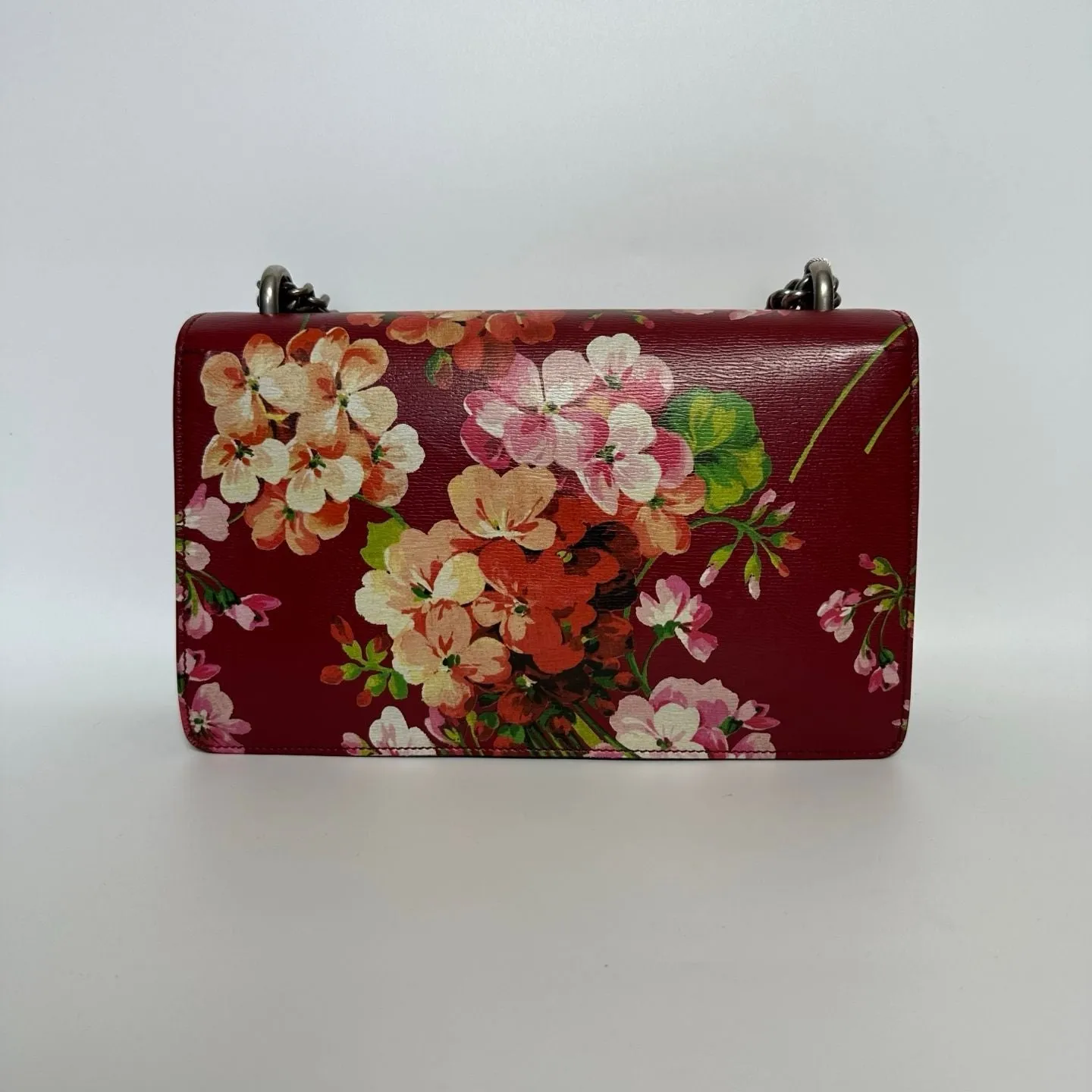 Preloved GUCCI Calfskin Blooms Print Dionysus Shoulder Bag - NG102611
