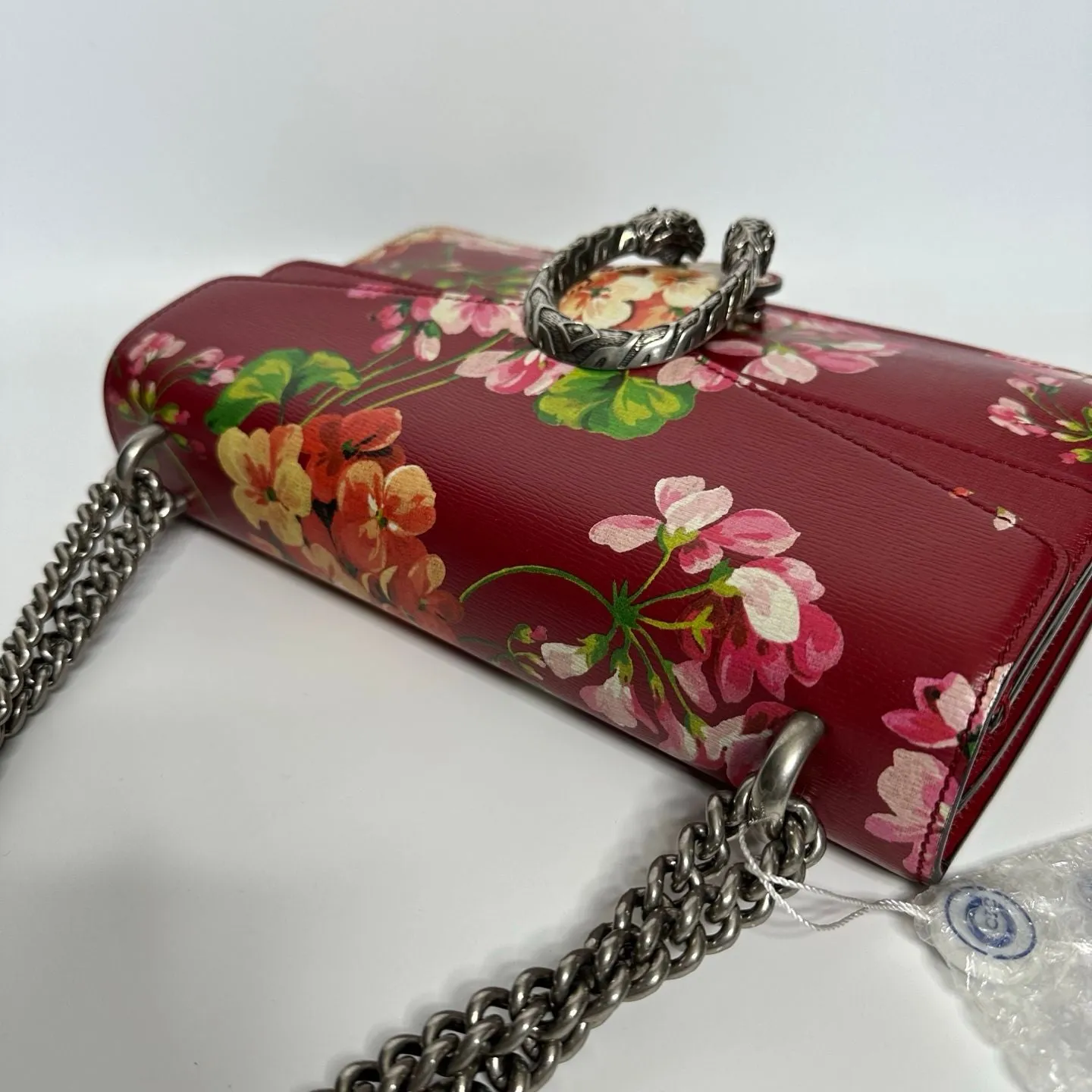 Preloved GUCCI Calfskin Blooms Print Dionysus Shoulder Bag - NG102611