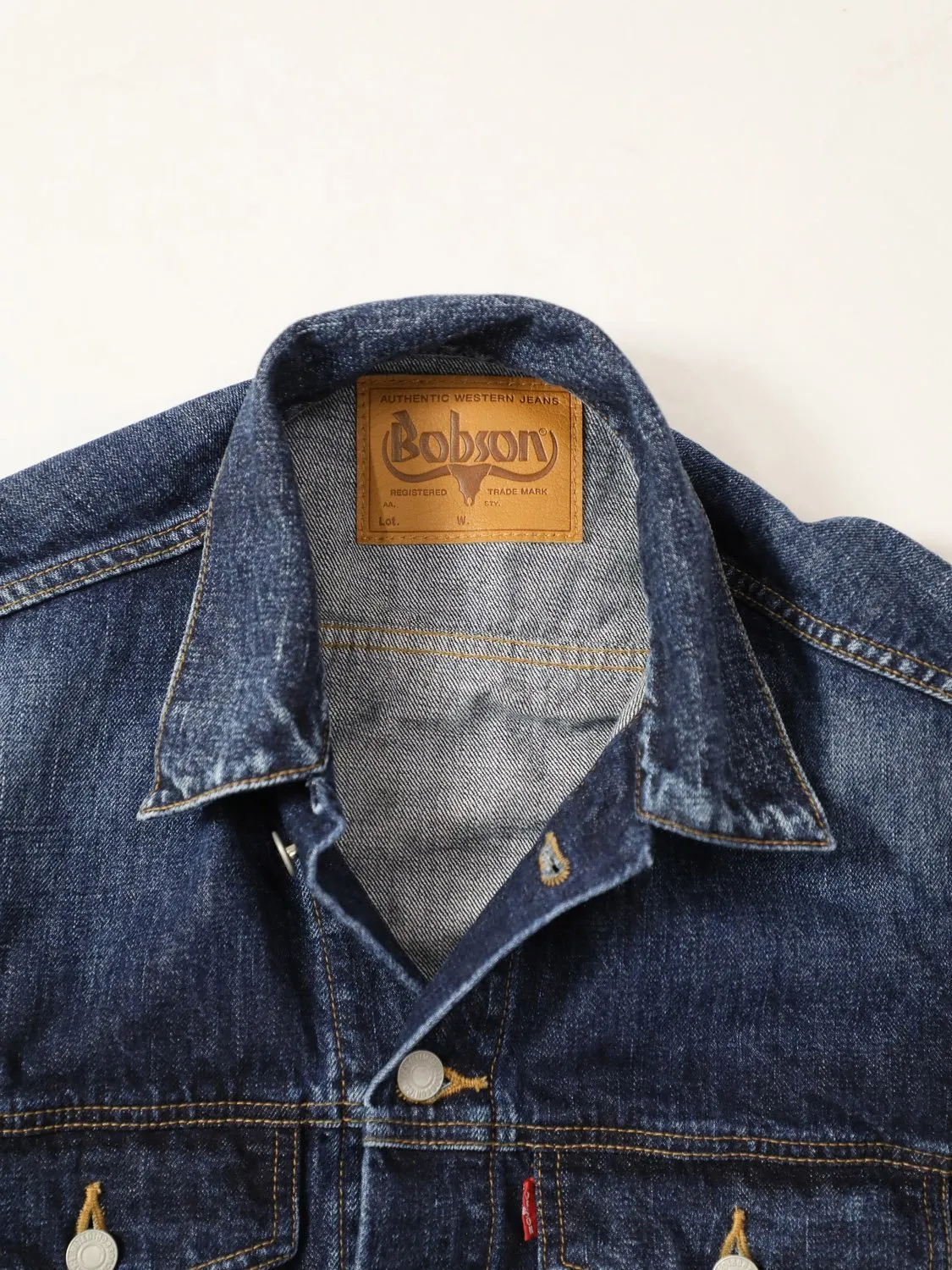 Premium denim jacket vintage wash unisex