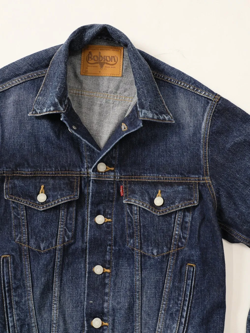 Premium denim jacket vintage wash unisex