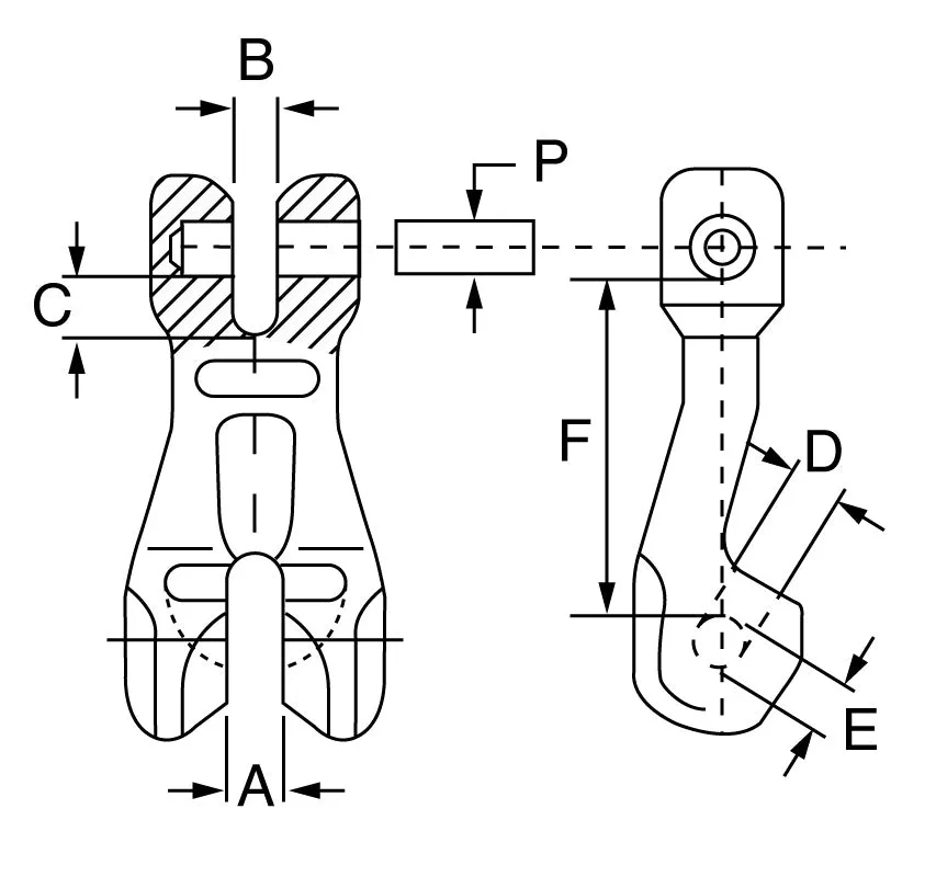 Premium Grade 8 Clevis Shortening Clutch