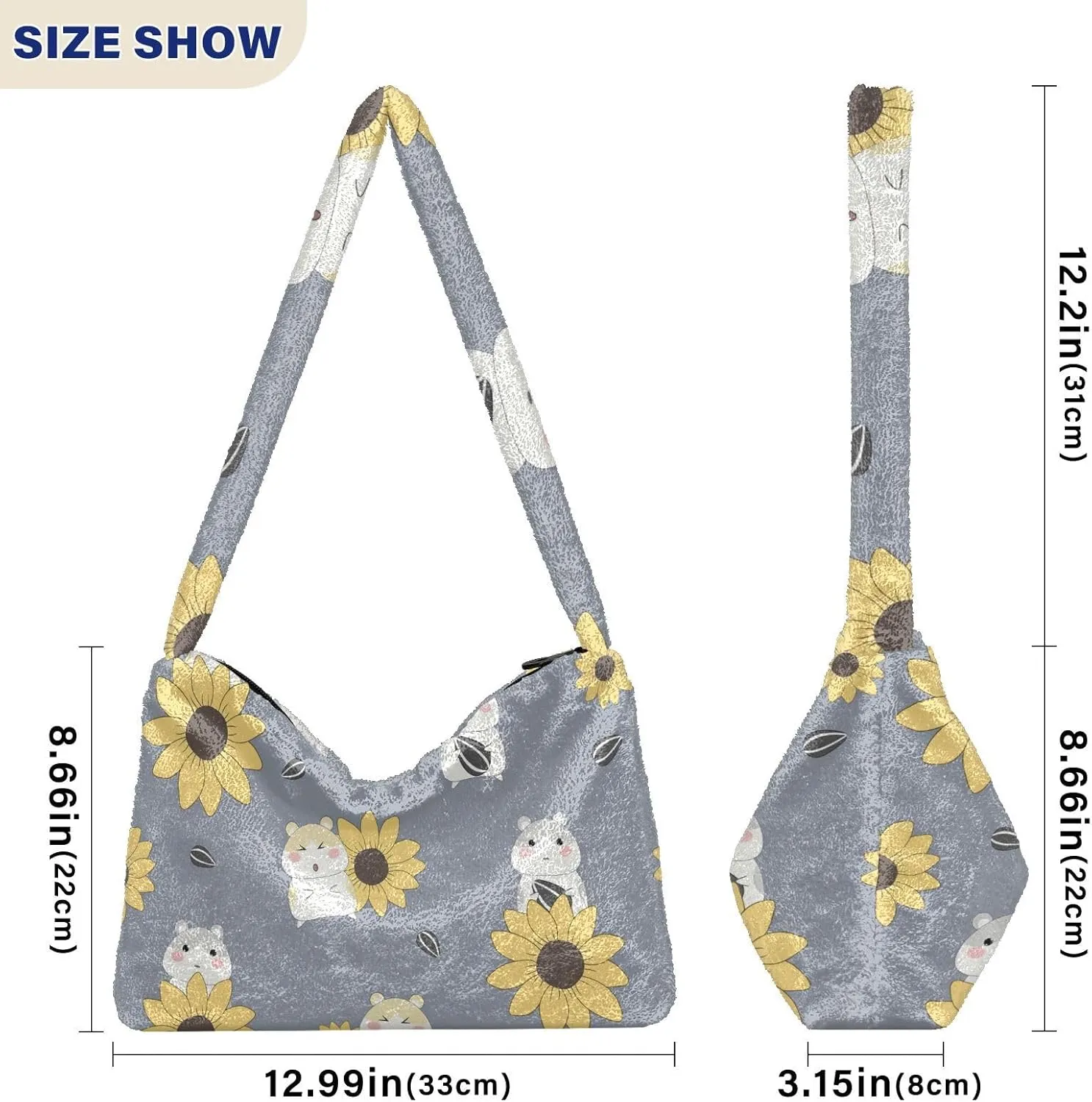 Pumpkin Lamp and Pumpkins Ladies Shoulder Handbags, Shoulder Tote Bag, Shoulder Bag for Women