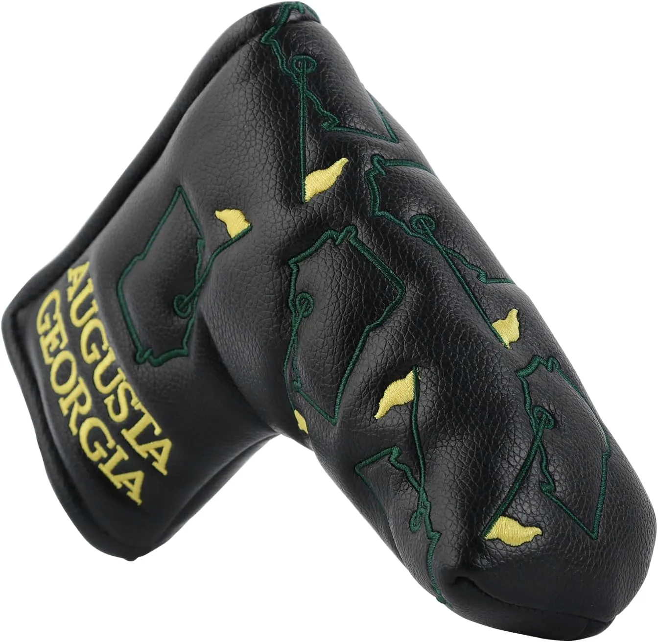 Putter Cover - Augusta Georgia Golf Blade Putter Headcovers Magnetic Closure