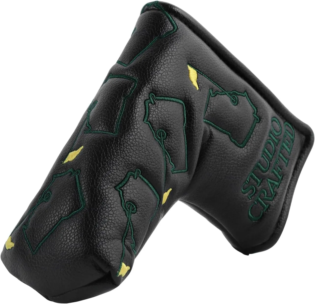 Putter Cover - Augusta Georgia Golf Blade Putter Headcovers Magnetic Closure