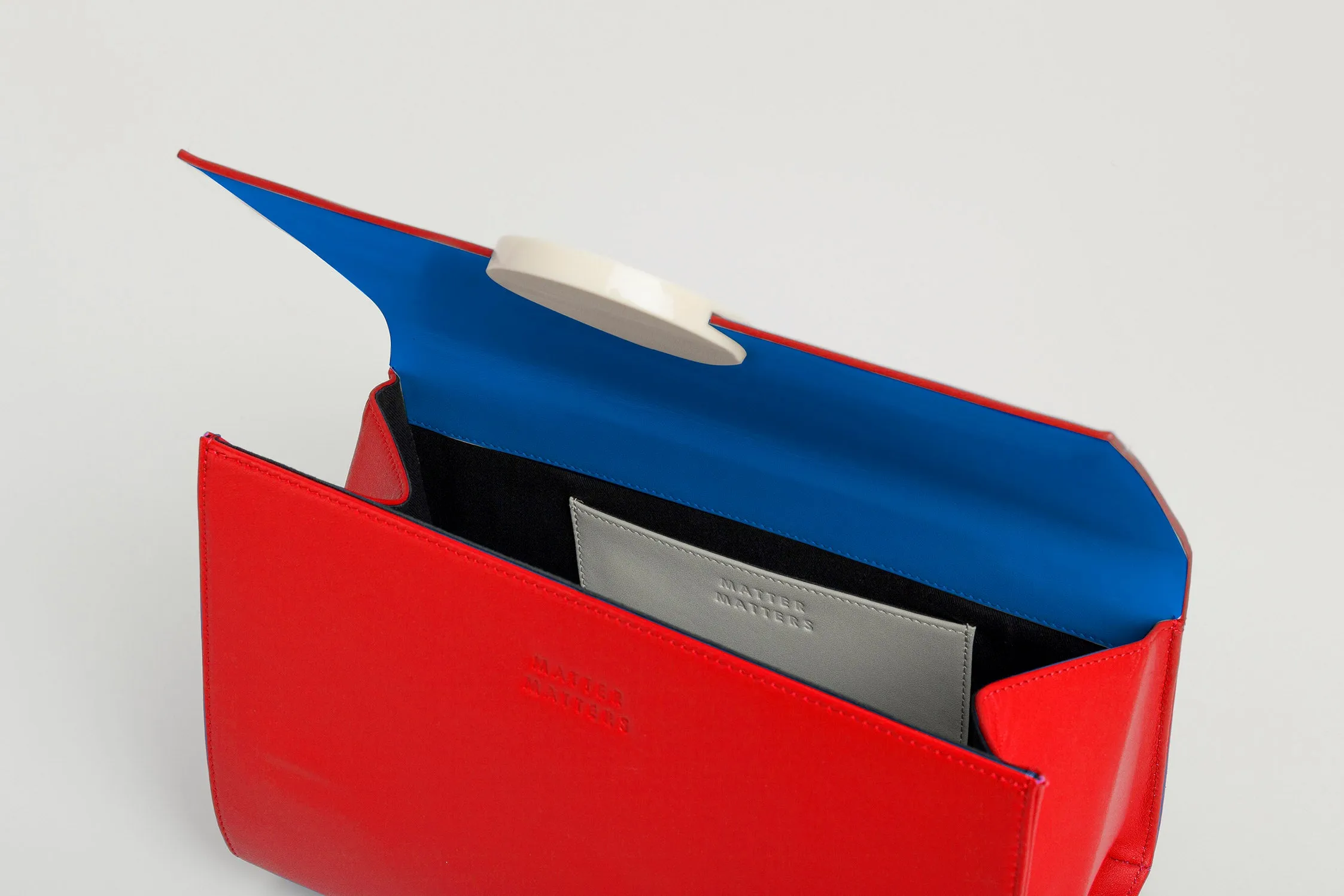 PYTHAGORAS' Shoulder Bag • Bright Red