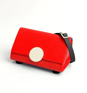 PYTHAGORAS' Shoulder Bag • Bright Red