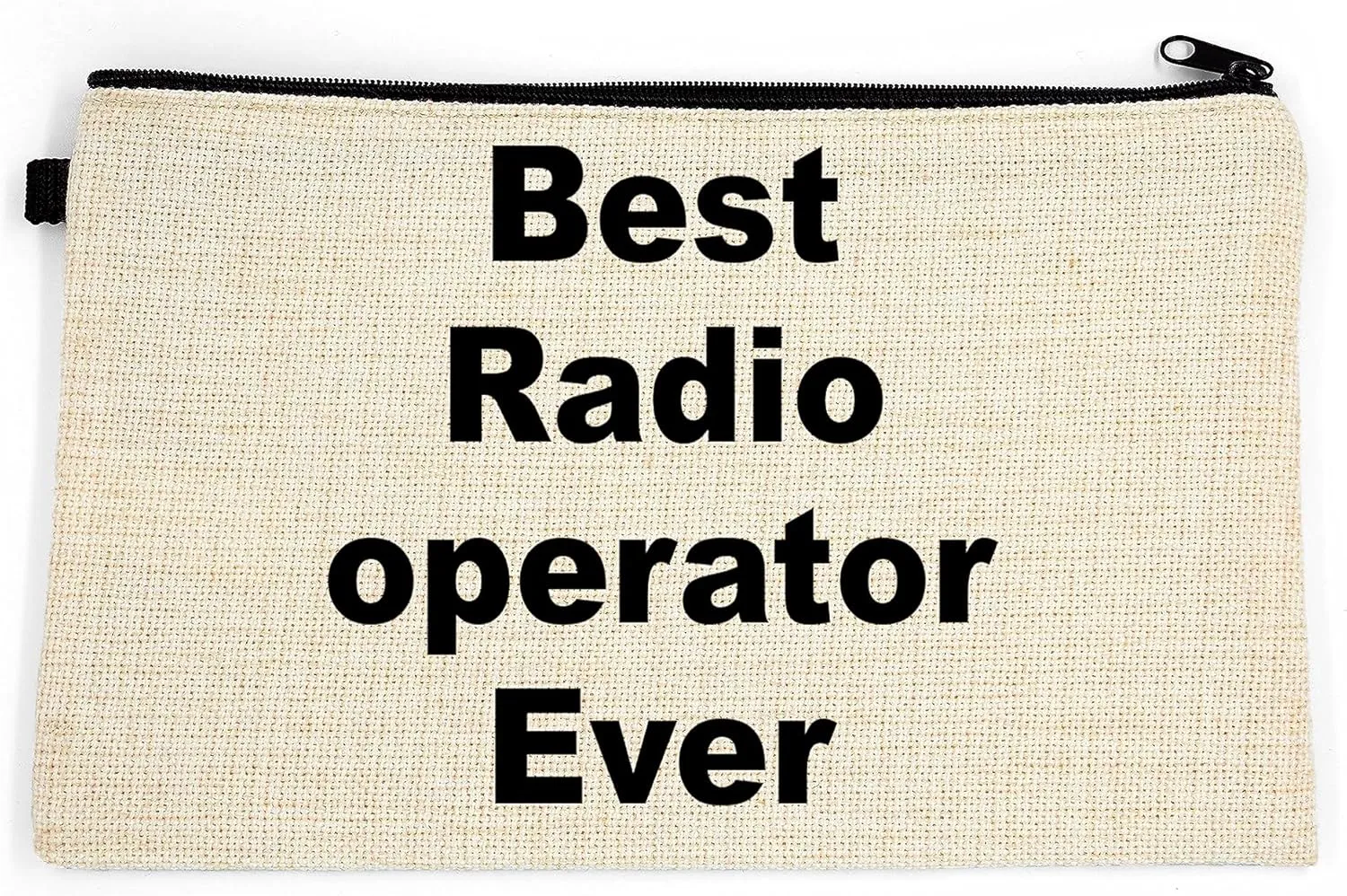 Radio operator Makeup Bag, Gift For Radio operator, Best Radio operator Ever, Toiletry Bag, Birthday Gift For Her, Makeup Bag For Women, Christmas Gift Bag