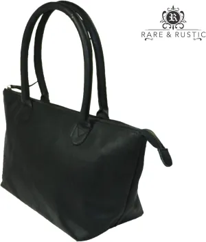 RARE & RUSTIC Genuine Vintage Leather Tote Bag Purse - Shoulder Travel Handbag - The Aartisan