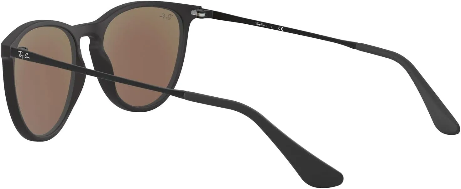 Ray-Ban Kids' RJ9060SF Erika Low Bridge Fit Round Sunglasses