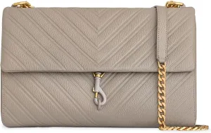 Rebecca Minkoff Edie Emboss Lg Shoulder